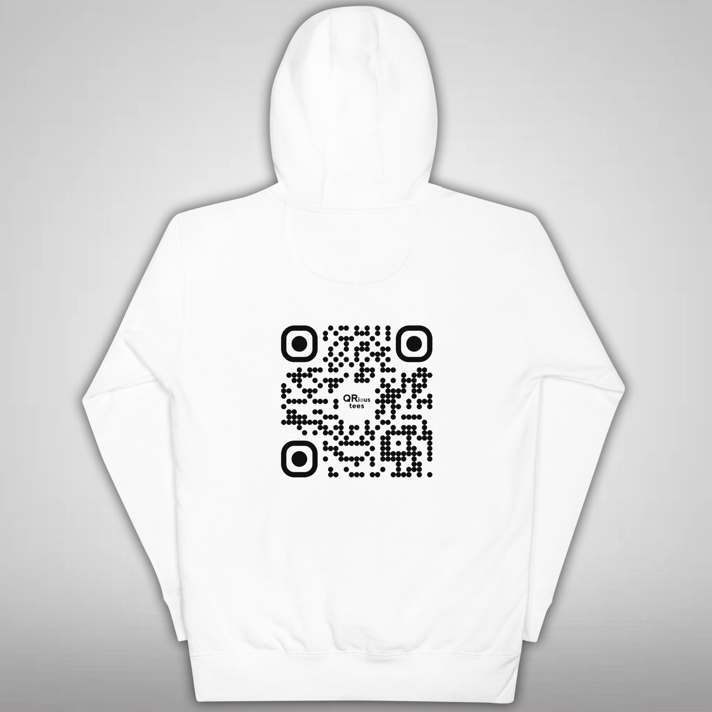 Custom QR Code Hoodie